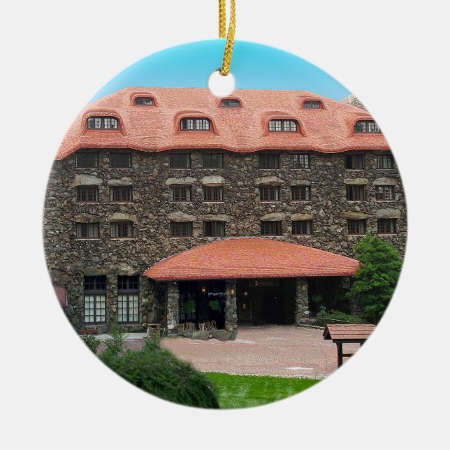 Grove Park Inn, Grove Park Inn Enfeites de natal, (Frente)