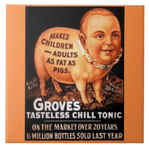 Groves Tonic engorda crianças e adultos como porco