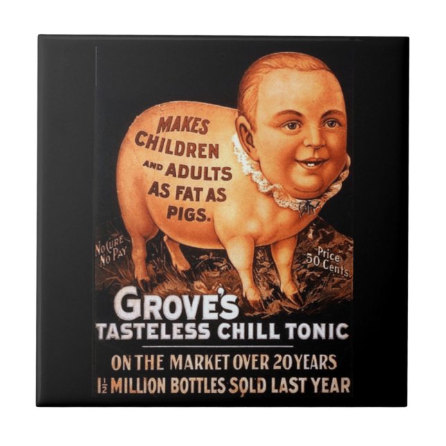 Groves Tonic torna as crianças e os adultos gordos (Frente)