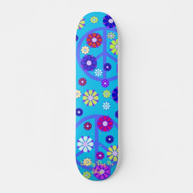 GROVY PEACE SKATEBOARD - PELO COMPRO LIBERTY DOG P (Frente)
