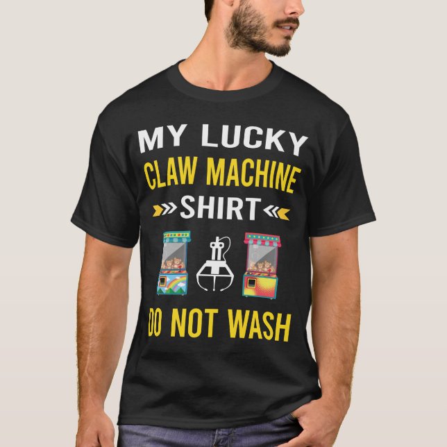 Grua da Máquina de Camisas Sortudas (Frente)