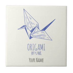 grua tradicional de arte origami