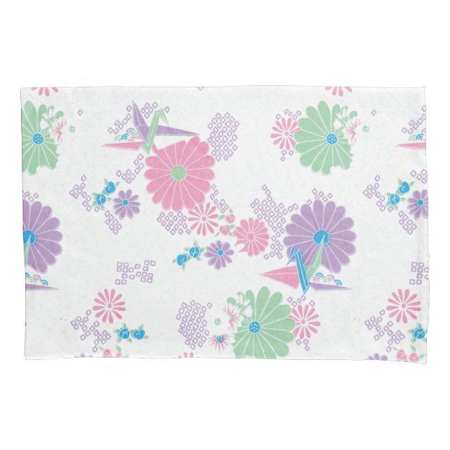 Gruas e Flores de Papel Origami (Frente)