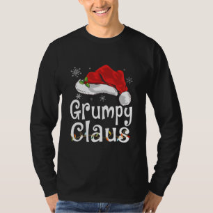 Grumpy Claus Camisa Natal Família Pajama