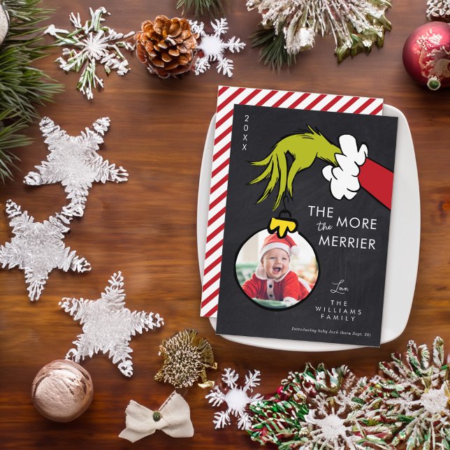 Grunch The More the Merrier New Baby - Photo (Card on table)