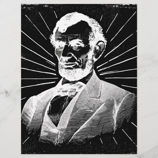 grunge abraham lincoln (Frente)