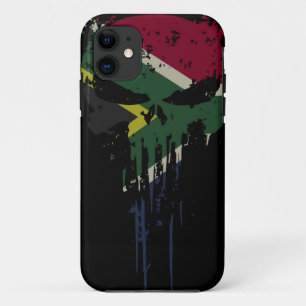 Grunge Africa skull Case-Mate capas de iphone