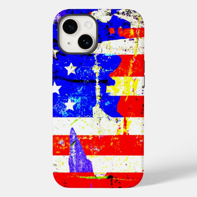 Grunge American Flag (Verso)