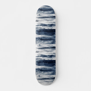 Grunge Blue Skateboard