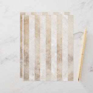 Grunge Dourado Stripe - Papel Scrapbook