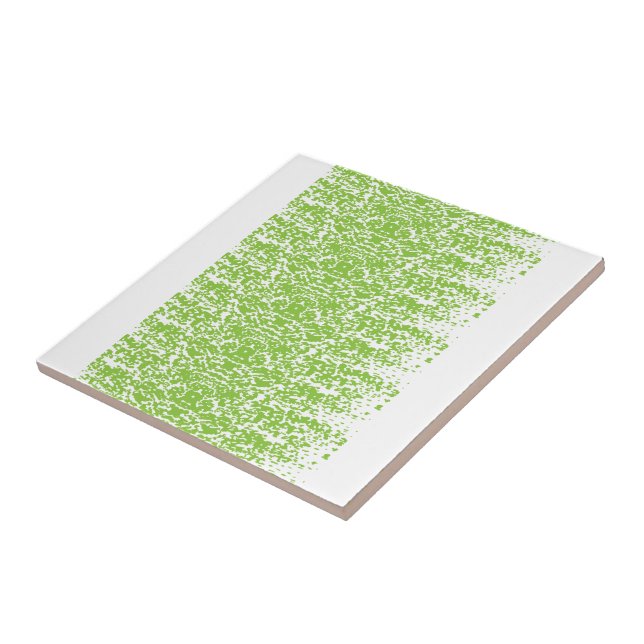 Grunge Lime Green Pattern - Summer Abstract Decor (Lateral)
