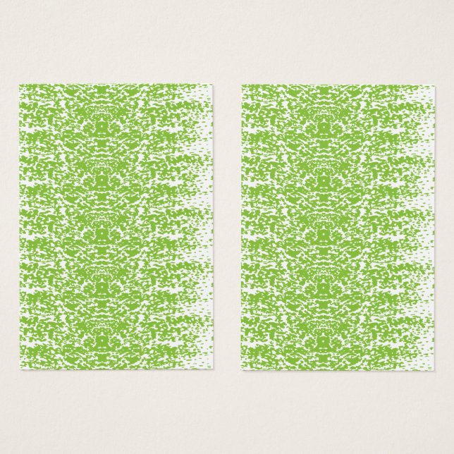 Grunge Lime Green Pattern - Summer Abstract Decor (Frente & Verso)
