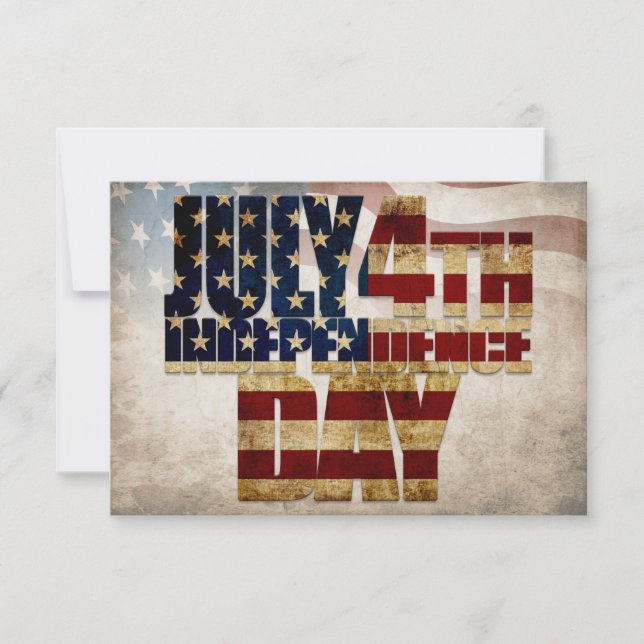 Grunge USA julho 4º Gráfico de Independência (Frente)