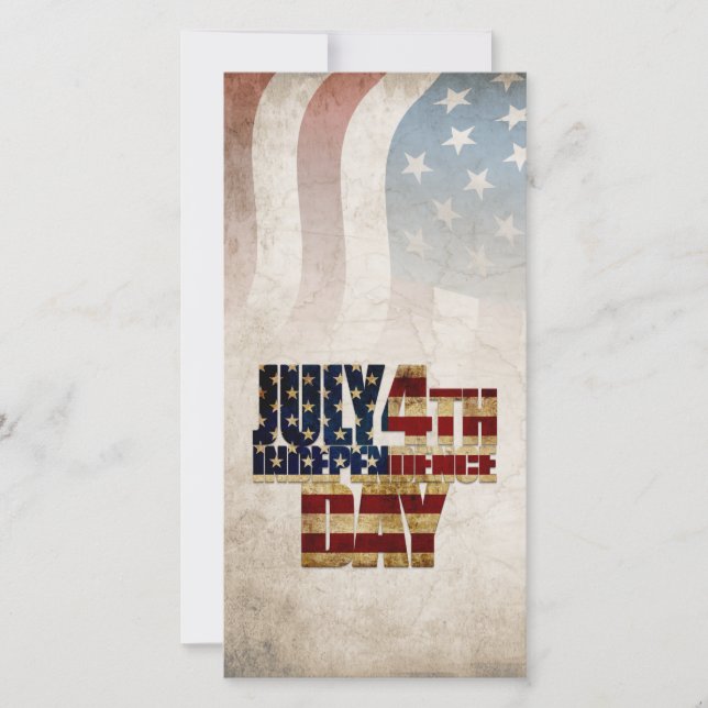 Grunge USA julho 4º Gráfico de Independência (Frente)