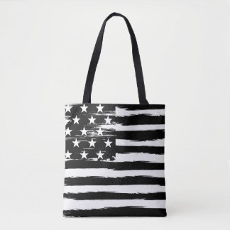 Grungy American Flag Bolsa