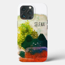 Grungy Bonito Cartoon Hidden Fluffy Cat