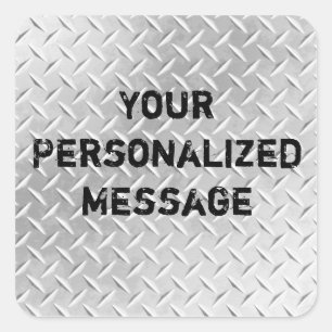 Grupo da etiqueta do teste padrão do metal da