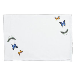 Grupo da fronha de almofada do teste padrão de