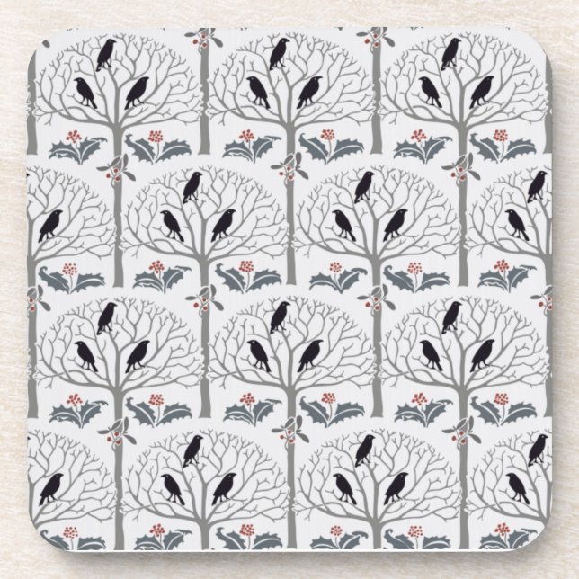 Grupo da porta copos da cortiça do Natal do teste (Frente)