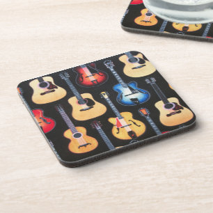 Grupo da porta copos das guitarra
