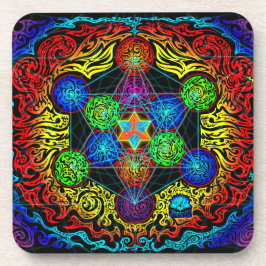 Grupo da porta copos do cubo de Metatron de 6