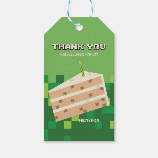 Grupo de Jogadores Pixelados - Obrigado Etiqueta (Frente)