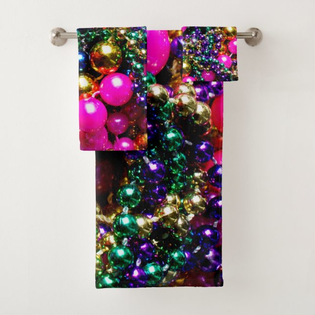 GRUPO de TOALHA de BANHO da miçanga do carnaval (Insitu)