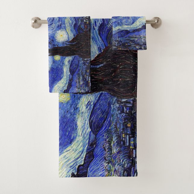 Grupo de toalha de banho da noite estrelado (Insitu)