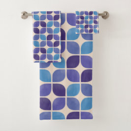 grupo de toalha de banho das pétalas do santuário