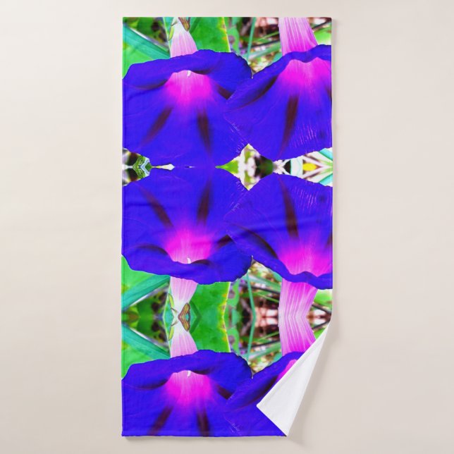 Grupo floral bonito de toalha de banho (Toalha de Banho)