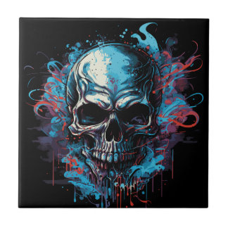 Gruseliger Totenkopf