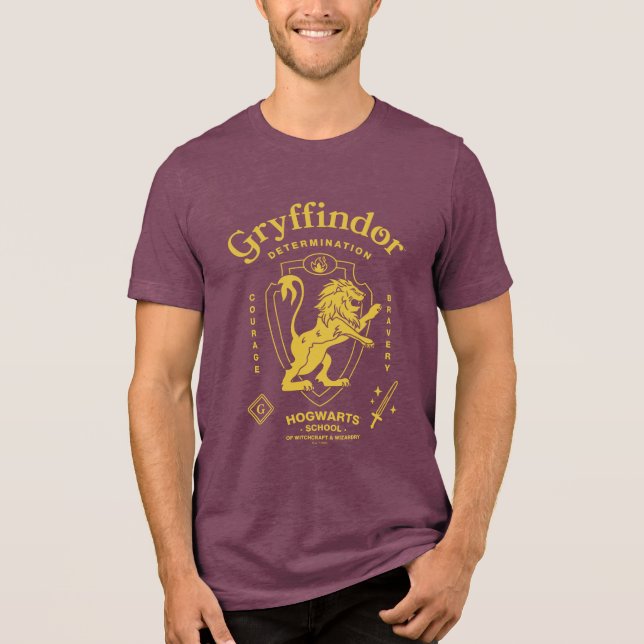 GRYFFINDOR™ Determinação Coragem Bravura Brasão (Frente)