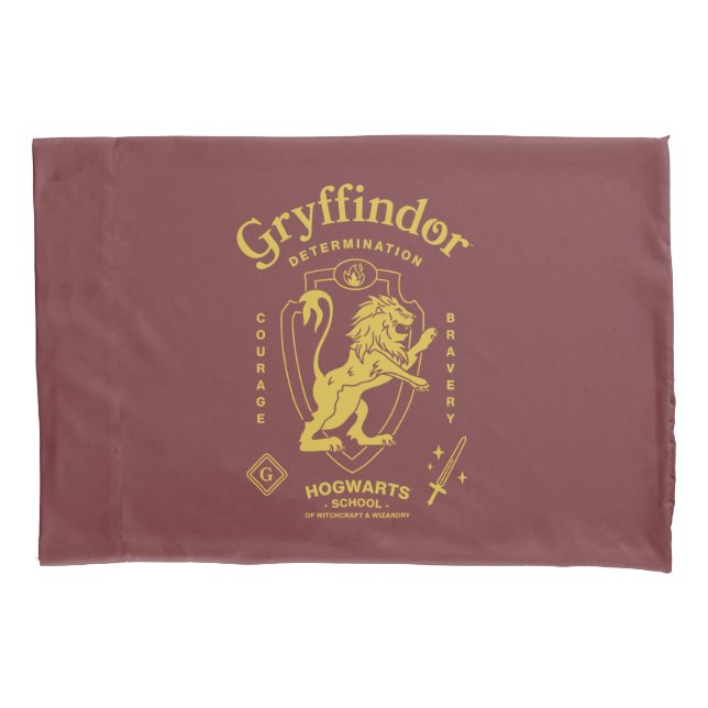 GRYFFINDOR™ Determinação Coragem Bravura Brasão (Frente)