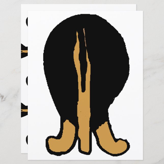 GS bi color hiney papel de rasparia (Frente/Verso)