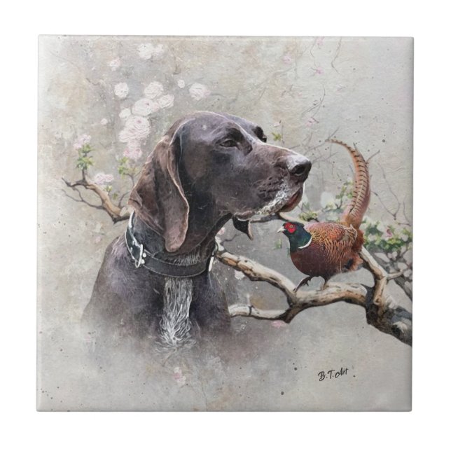 GSP Hunting Art – Precision, Passion, and Pheasant (Frente)