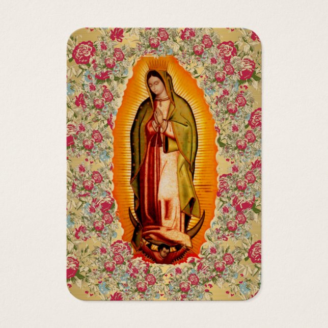 Guadalupe Catholic Spanish Funeral Holy Prayer (Frente)
