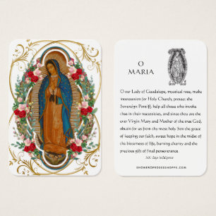Guadalupe Virgem Maria Oração Espanhola Santa