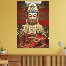 Guan Yin Wall Art Canvas Imprimir Imagem