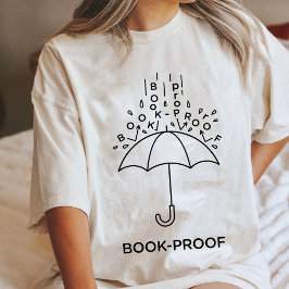 Guarda-Chuva de Prova de Livro Design de Leitura