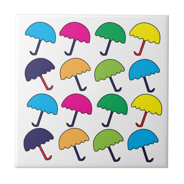 Guarda-chuvas Coloridos Guarda-chuvas (Frente)