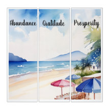 Guarda-chuvas de Arte de Praia Costeira-