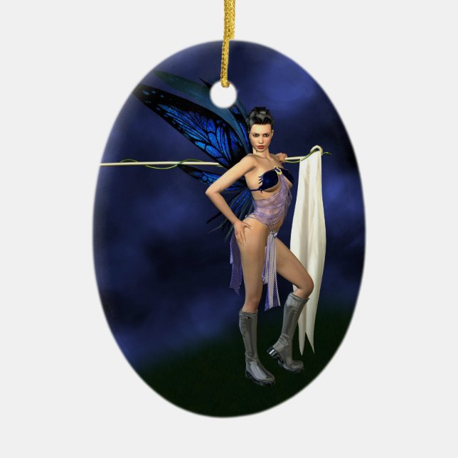 Guarda de cor - ornamento oval (se personalize!) (Frente)