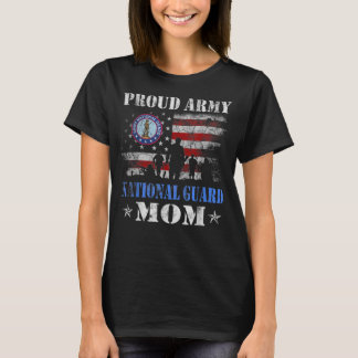 Guarda Nacional Orgulhosa Mãe T Camisa Veteranos D