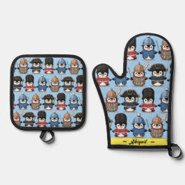 Guarda Real Engraçado Pinguim (Personalizada)