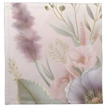 Casamento Romântico de Jardins Napkins