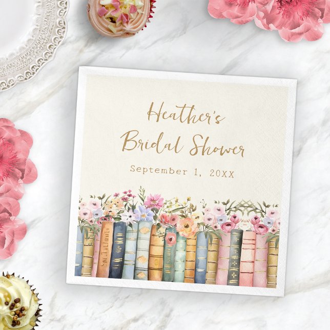 Guardanapo com tema de livro (Book Theme Napkin
)