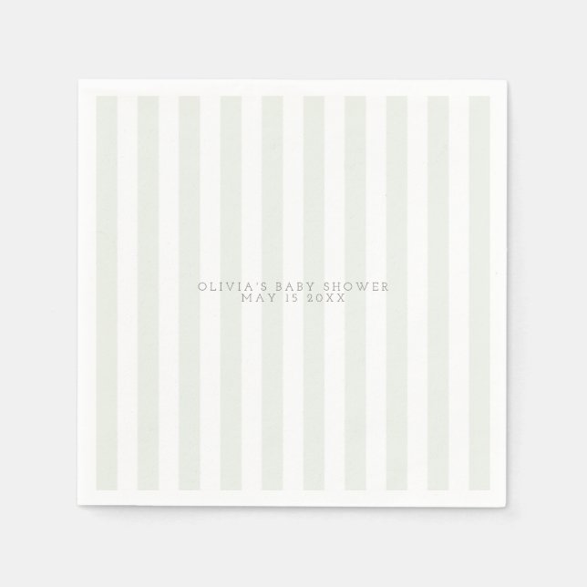 guardanapo de chá de fraldas de golfe verde-sábado (Frente)