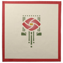 Helen Foster Rosa Frieze Stencil