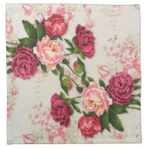 Rosas Rosa Napkin