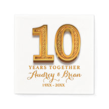 10º Aniversário Personalizado